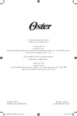 Preview for 28 page of Oster BLSTAB-CB0 User Manual