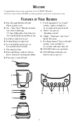 Preview for 3 page of Oster BLSTDG SERIES User Manual