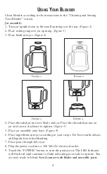 Preview for 4 page of Oster BLSTDG SERIES User Manual