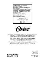 Preview for 23 page of Oster BLSTEG7890B Instruction Manua