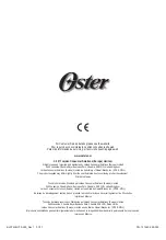 Предварительный просмотр 84 страницы Oster BLSTMB-CT0-050 Manual