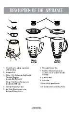 Предварительный просмотр 8 страницы Oster BLSTMG-A15 Instruction Manual