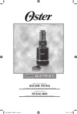 Oster BLSTPB220 Instruction Manual preview