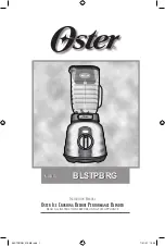 Preview for 1 page of Oster BLSTPBRG Instruction Manual