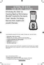 Preview for 5 page of Oster BLSTPBRG Instruction Manual