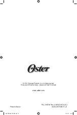 Preview for 10 page of Oster BLSTPBRG Instruction Manual