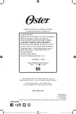 Preview for 11 page of Oster BLSTPYG1309B Instruction Manual