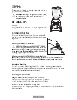 Preview for 9 page of Oster BLSTRM-DR0 Instruction Manual