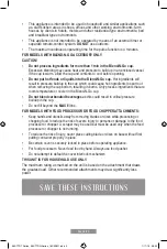 Preview for 21 page of Oster BLSTTDG-NBG Instruction Manual