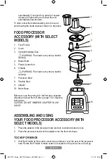 Предварительный просмотр 30 страницы Oster BLSTTDG-NBG Instruction Manual