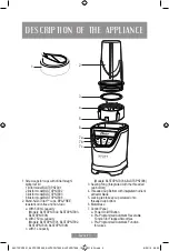 Предварительный просмотр 10 страницы Oster BLSTXPN7001 Instruction Manual