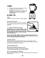 Предварительный просмотр 9 страницы Oster BRLY07-S00 Instruction Manual