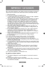 Предварительный просмотр 9 страницы Oster BVSTDC05 Instruction Manual