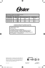 Preview for 16 page of Oster BVSTDC05 Instruction Manual