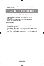 Preview for 10 page of Oster BVSTDC12 Instruction Manual