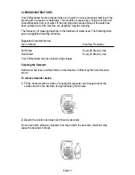 Preview for 8 page of Oster BVSTDC3401 Instruction Manual