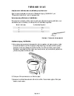 Предварительный просмотр 22 страницы Oster BVSTDC3401 Instruction Manual