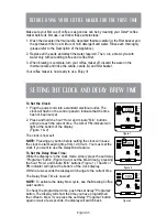 Preview for 6 page of Oster BVSTDC4401 Instruction Manual