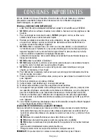 Предварительный просмотр 13 страницы Oster BVSTDC4410 Instruction Manual