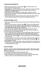 Preview for 10 page of Oster BVSTEM3199 Instruction Manual