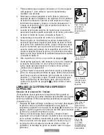 Предварительный просмотр 8 страницы Oster BVSTEM3299 Instruction Manual