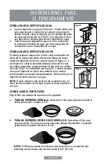 Предварительный просмотр 8 страницы Oster BVSTEM6702B Instruction Manual