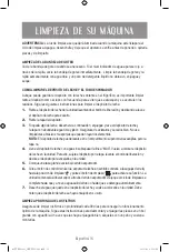 Предварительный просмотр 16 страницы Oster BVSTEM6801 Instruction Manual