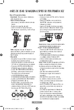 Preview for 10 page of Oster BVSTEM7300 Instruction Manual