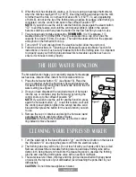 Preview for 11 page of Oster BVSTEM7701 Instruction Manual