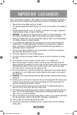 Предварительный просмотр 8 страницы Oster BVSTKE5802B Instruction Manual