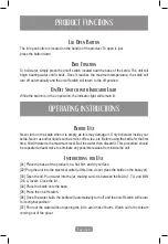 Предварительный просмотр 12 страницы Oster BVSTKE671 Instruction Manual