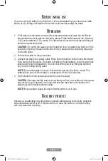 Предварительный просмотр 13 страницы Oster BVSTKT35W Instruction Manual