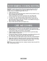 Preview for 9 page of Oster BVSTKT5970 Instruction Manual