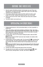 Preview for 11 page of Oster BVSTKT7004 Instruction Manual