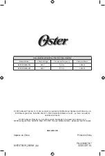 Предварительный просмотр 16 страницы Oster BVSTKT900R-052 Instruction Manual