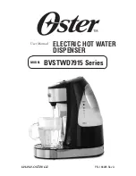 Oster BVSTWD7915 Series User Manual preview