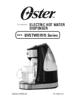 Предварительный просмотр 1 страницы Oster BVSTWD7915 Series User Manual