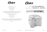 Oster CKSTDFFM40 User Manual preview