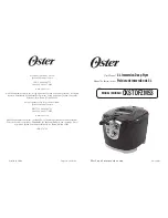 Предварительный просмотр 1 страницы Oster CKSTDFZM53 User Manual