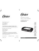 Preview for 1 page of Oster CKSTGR3007-ECO User Manual