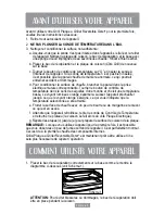 Предварительный просмотр 11 страницы Oster CKSTGR3007 Instruction Manual