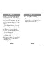 Preview for 11 page of Oster CKSTHF2-049 User Manual