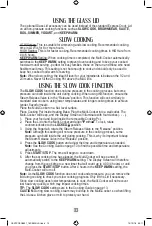 Предварительный просмотр 38 страницы Oster CKSTPCEC8801 Instruction Manual