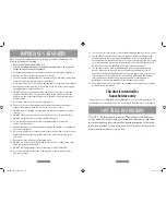 Предварительный просмотр 2 страницы Oster CKSTPM129-049 Instruction Manual