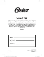 Preview for 16 page of Oster CKSTRC4722-049 Instruction Manual