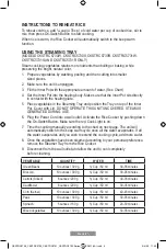 Предварительный просмотр 16 страницы Oster CKSTRC5729W Instruction Manual