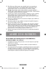 Предварительный просмотр 28 страницы Oster CKSTRC9030R Instruction Manual