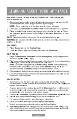 Предварительный просмотр 24 страницы Oster CKSTSC3D Instruction Manual