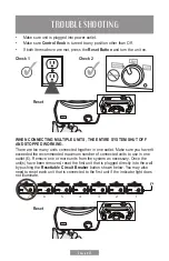 Preview for 30 page of Oster CKSTSC3D Instruction Manual