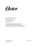 Предварительный просмотр 16 страницы Oster CKSTSKFM12SB User Manual